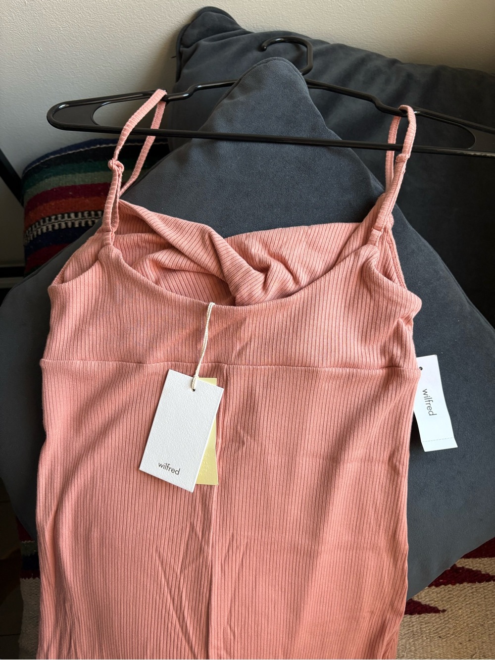Aritzia Midi Dress Dusty Pink Dress - Picture 3 of 4